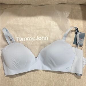 Tommy John Women's Soft Blue Bra